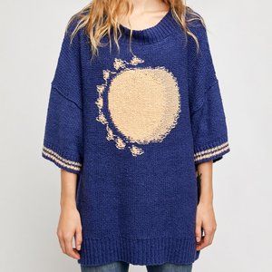 Free People Opal Moon Sweater / Midnig…